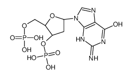 2'-deoxyguanosine 3',5'-diphosphate结构式