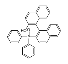 1-(2-diphenylphosphorylnaphthalen-1-yl)naphthalen-2-ol Structure