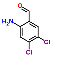 2-Amino-4,5-dichlorobenzaldehyde structure