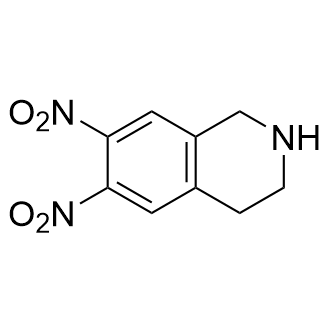 6,7-Dinitro-1,2,3,4-tetrahydroisoquinoline Structure