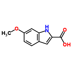 6-Methoxy-1H-indole-2-carboxylic acid Structure