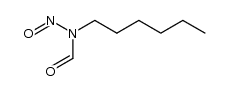 N-Hexyl-N-nitroso-formamid Structure