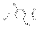 4-溴-5-甲氧基-2-硝基苯胺结构式