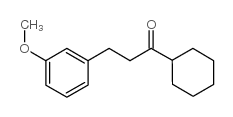 CYCLOHEXYL 2-(3-METHOXYPHENYL)ETHYL KETONE picture