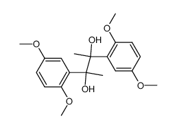 2,3-bis-(2,5-dimethoxy-phenyl)-butane-2,3-diol Structure