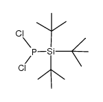 dichloro(tri-tert-butylsilyl)phosphine结构式