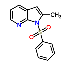 2-METHYL-1-(PHENYLSULFONYL)-1H-PYRROLO[2,3-B]PYRIDINE picture