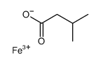 isovaleric acid, iron salt结构式
