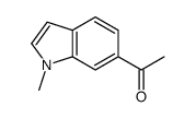 1-(1-Methyl-1H-indol-6-yl)ethanone Structure