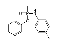 4-methyl-N-[methyl(phenoxy)phosphoryl]aniline Structure