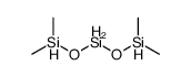 dimethylsilyloxysilyloxy(dimethyl)silane Structure