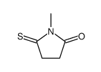 1-methyl-5-thioxopyrrolidin-2-one结构式