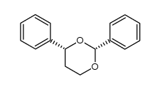 (2R,4R)-2,4-diphenyl-1,3-dioxane Structure