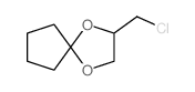 2-氯甲基-1,4-二噁螺[4.4]壬烷结构式