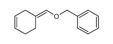 [(cyclohexen-1-ylidenemethoxy)methyl]benzene结构式