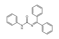 N-benzhydrylidene-N'-phenylurea结构式