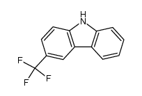 3-(trifluoromethyl)-9H-carbazole Structure