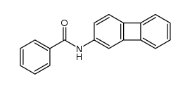 2-Benzoylamino-biphenylen结构式