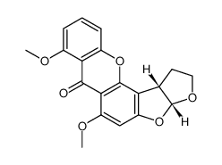 1,2-dihydro-O-methylsterigmatocystin Structure