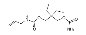 N-Allylcarbamic acid 2-(carbamoyloxymethyl)-2-ethylbutyl ester picture