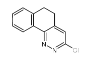 3-CHLORO-5,6-DIHYDRO-BENZO[H]CINNOLINE结构式