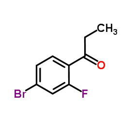 1-(4-Bromo-2-fluorophenyl)-1-propanone structure
