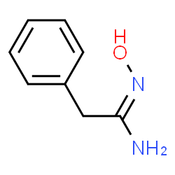 Benzeneethanimidamide,N-hydroxy-,[C(Z)]- (9CI) structure