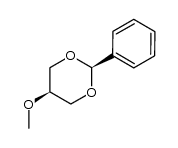1,3-Dioxane,5-methoxy-2-phenyl-,cis-(9CI)结构式