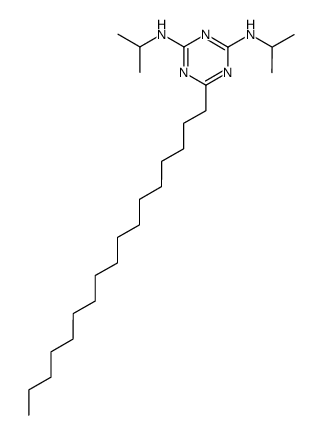 6-heptadecyl-N2,N4-diisopropyl-[1,3,5]triazine-2,4-diamine Structure