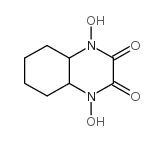 1,4-二羟基八氢喹噁啉-2,3-二酮结构式