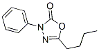 2-Butyl-4-phenyl-1,3,4-oxadiazol-5(4H)-one结构式