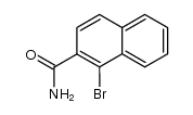 1-bromonaphthalene-2-carboxamide Structure