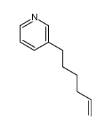 5-(pyridin-3-yl)-hex-1-ene Structure