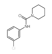 1-Piperidinecarboxamide,N-(3-chlorophenyl)- Structure