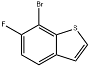 7-bromo-6-fluorobenzo[b]thiophene Structure