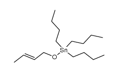 (but-2-en-1-yloxy)tributylstannane结构式