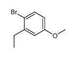 1-溴-2-乙基-4-甲氧基苯结构式