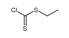 ethyl chlorodithioformate Structure