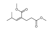 dimethyl 2-(2-methylpropylidene)pentanedioate结构式