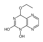 4-ethoxy-1-hydroxy-3,4-dihydropteridin-2-one结构式