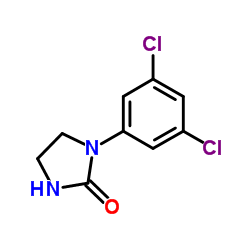 1-(3,5-Dichlorophenyl)-2-imidazolidinone结构式