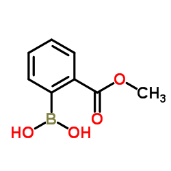 [2-(Methoxycarbonyl)phenyl]boronic acid Structure