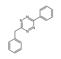 3-phenyl-6-benzyl-1,2,4,5-tetrazine结构式