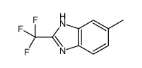 5-甲基-2-(三氟甲基)-1H-苯并[d]咪唑结构式