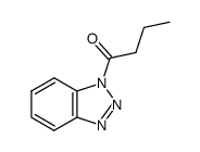 1-n-butyrylbenzotriazole结构式