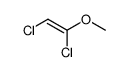 1,2-dichloro-1-methoxy-ethene Structure