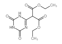Propanedioic acid,2-(3,4,5,6-tetrahydro-4,6-dioxo-1,3,5-triazin-2-yl)-, 1,3-diethyl ester picture
