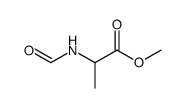 N-formyl-D,L-alanine methyl ester Structure