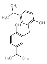Phenol,2,2'-methylenebis[4-(1-methylethyl)-结构式