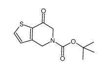 Tert-Butyl 7-Oxo-6,7-Dihydrothieno[3,2-C]Pyridine-5(4H)-Carboxylate structure